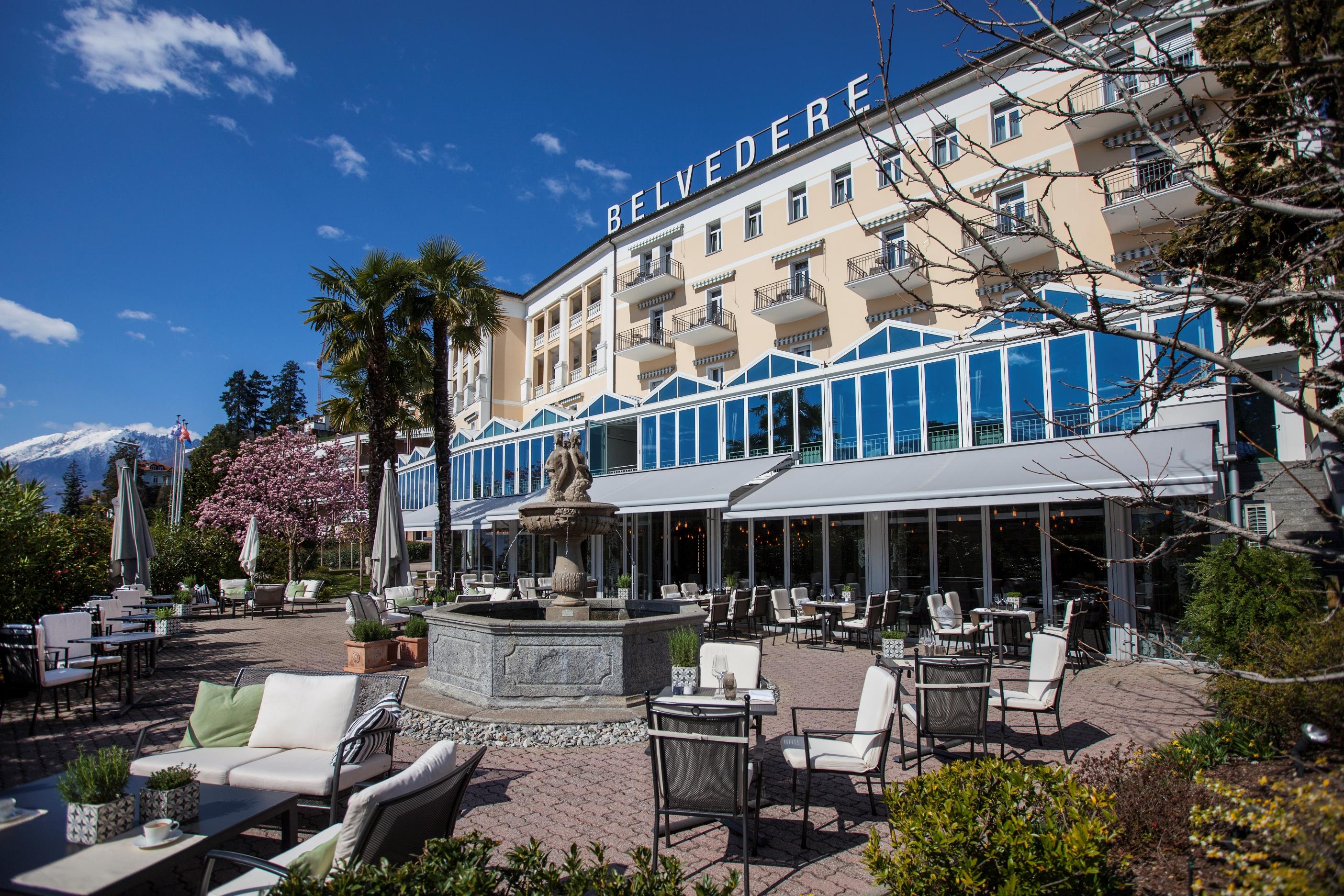 Hotel Belvedere Locarno Exterior foto
